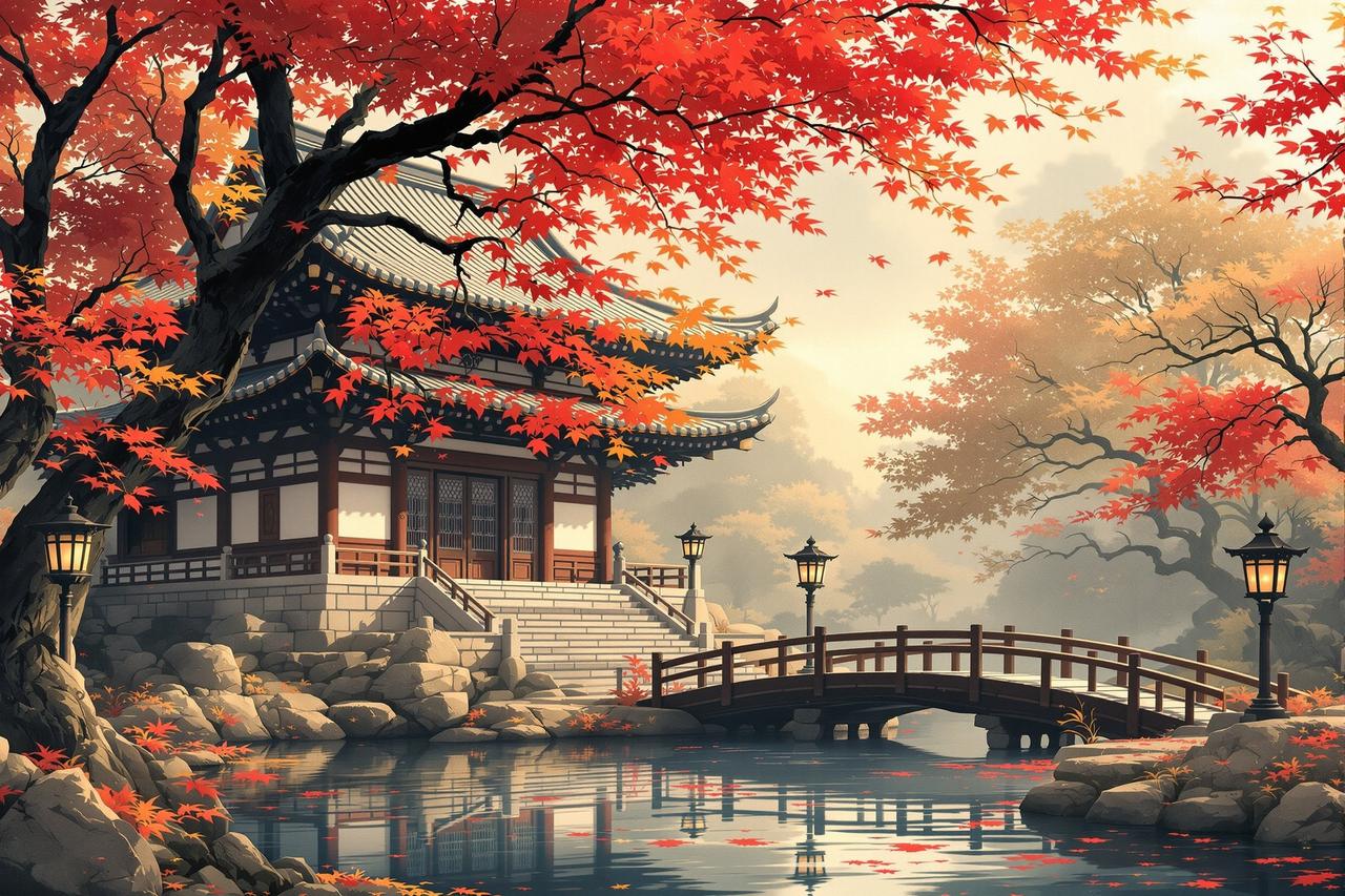 妈妈动漫主题片库 - 古典韵 · 和风雅集，在千年古都的画卷中，感受和风之美